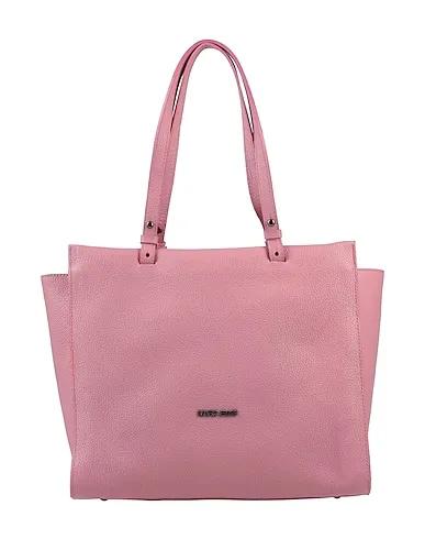 Pastel pink Leather Handbag