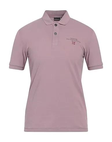 Pastel pink Piqué Polo shirt