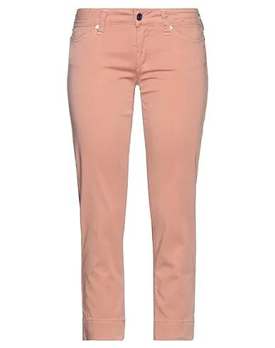 Pastel pink Plain weave Cropped pants & culottes