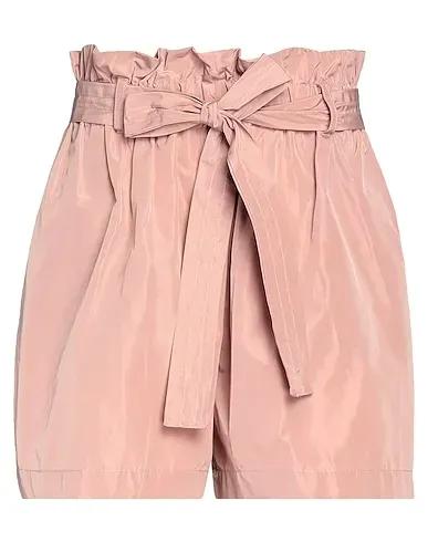 Pastel pink Taffeta Shorts & Bermuda