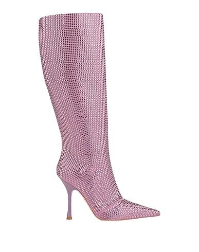Pastel pink Techno fabric Boots