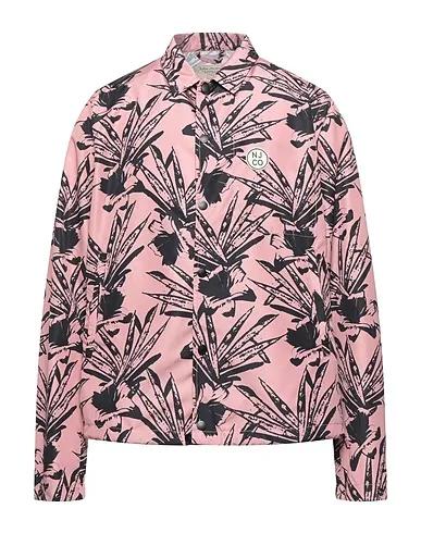 Pastel pink Techno fabric Jacket
