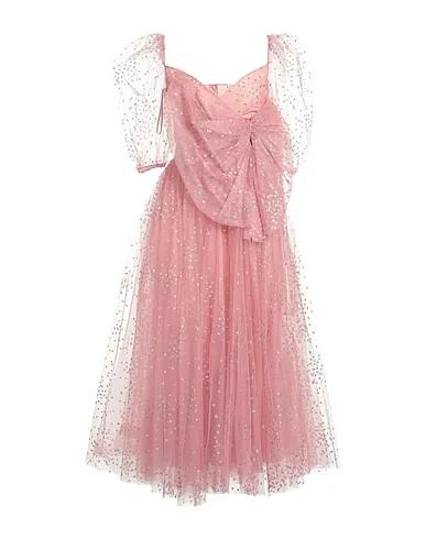 Pastel pink Tulle Midi dress