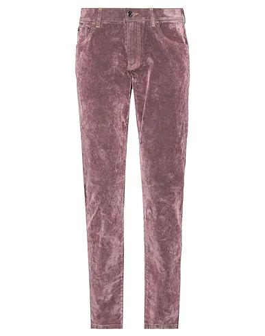 Pastel pink Velvet 5-pocket