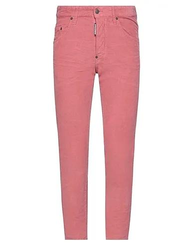 Pastel pink Velvet 5-pocket