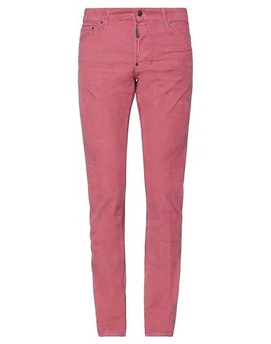 Pastel pink Velvet 5-pocket