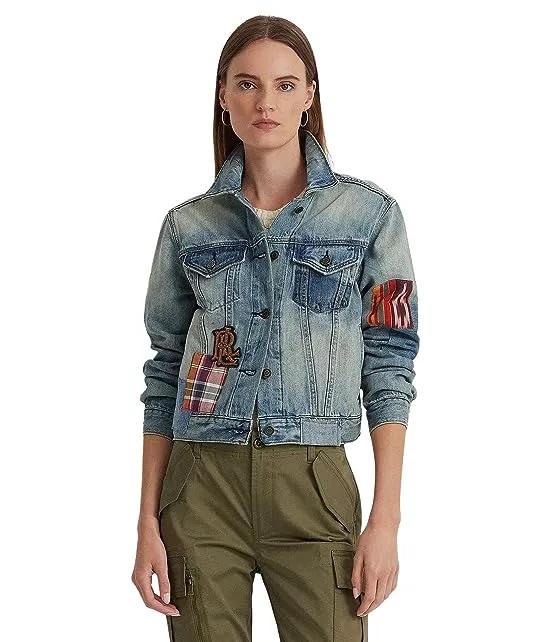 Patchwork Denim Trucker Jacket