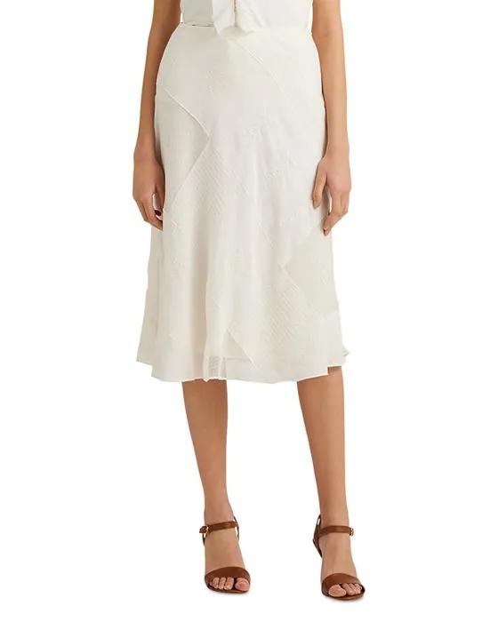 Patchwork Midi Skirt