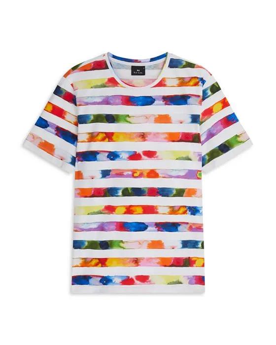 Paul Smith Watercolor Stripe Tee