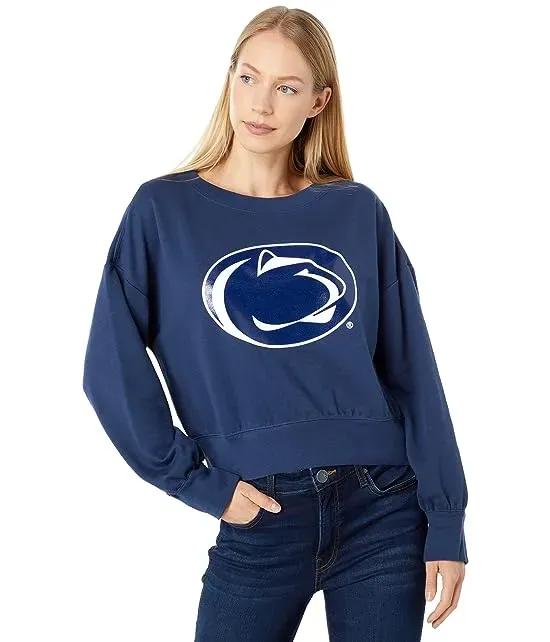 Penn State Nittany Lions Cropped Crew Neck Sweatshirt