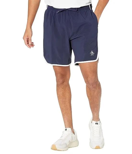 Performance Piped 7" Shorts