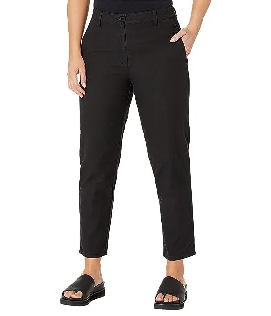 Petite High-Waisted Tapered Ankle Pants