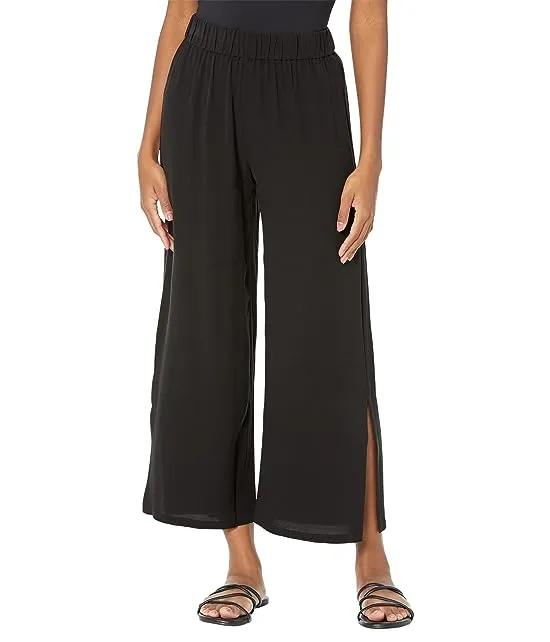 Petite Wide Ankle Pants