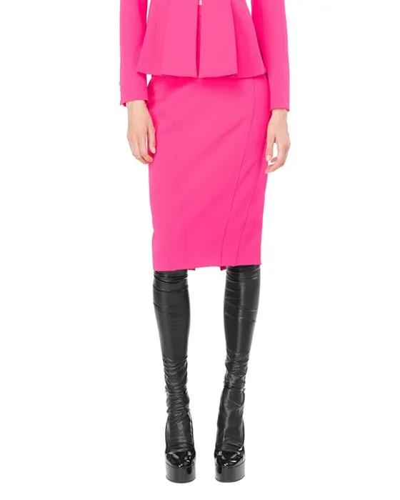 Piastrina Gonna Crepe Skirt 