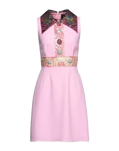 Pink Brocade Sheath dress