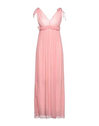 Pink Chiffon Long dress