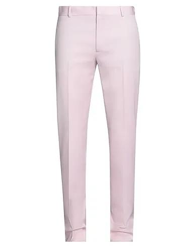 Pink Cool wool Casual pants