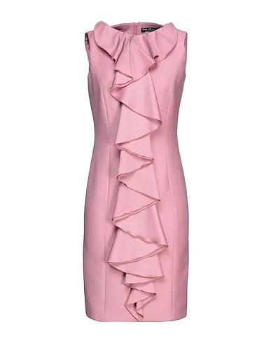 Pink Cool wool Midi dress