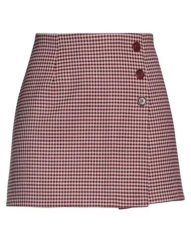 Pink Cool wool Mini skirt