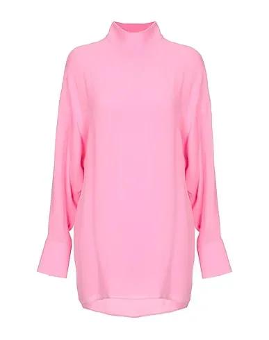 Pink Crêpe Blouse