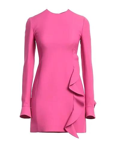 Pink Crêpe Short dress