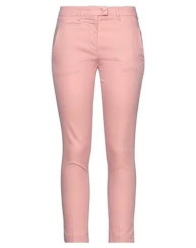 Pink Jacquard Casual pants