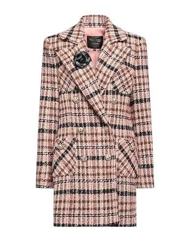 Pink Jacquard Coat