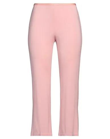 Pink Jersey Cropped pants & culottes