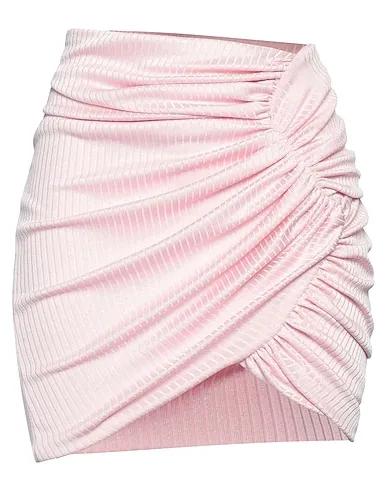 Pink Jersey Mini skirt