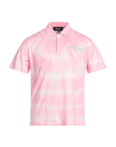 Pink Jersey Polo shirt