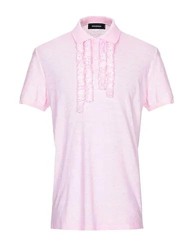 Pink Jersey Polo shirt
