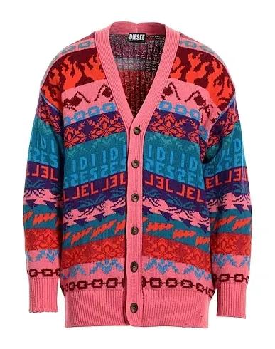 Pink Knitted Cardigan