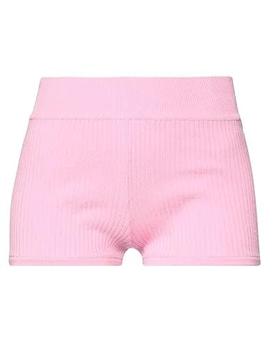 Pink Knitted Shorts & Bermuda
