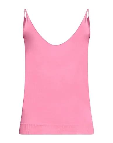 Pink Knitted Tank top