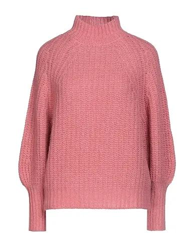 Pink Knitted Turtleneck