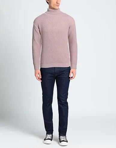 Pink Knitted Turtleneck