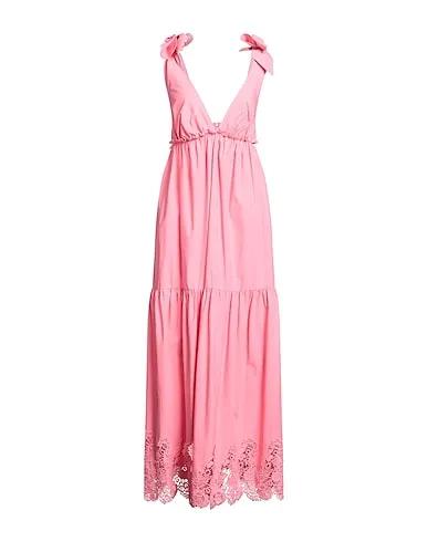 Pink Lace Long dress