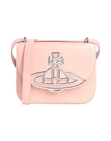 Pink Leather Cross-body bags