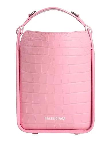 Pink Leather Handbag