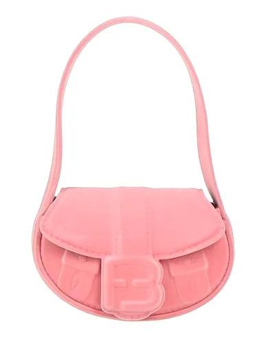 Pink Leather Handbag
