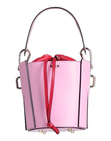 Pink Leather Handbag