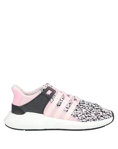 Pink Leather Sneakers