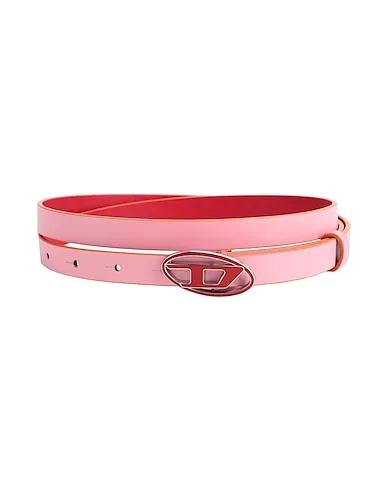 Pink Leather Thin belt B-1DR 15
