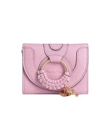 Pink Leather Wallet