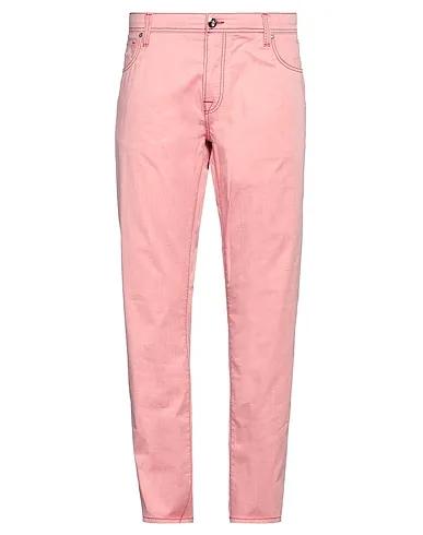Pink Plain weave 5-pocket