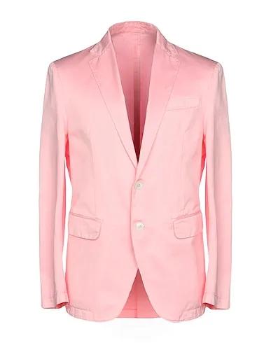 Pink Plain weave Blazer