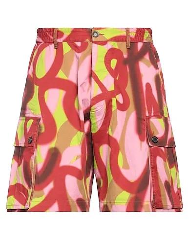 Pink Plain weave Shorts & Bermuda