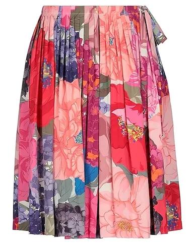 Pink Plain weave Shorts & Bermuda