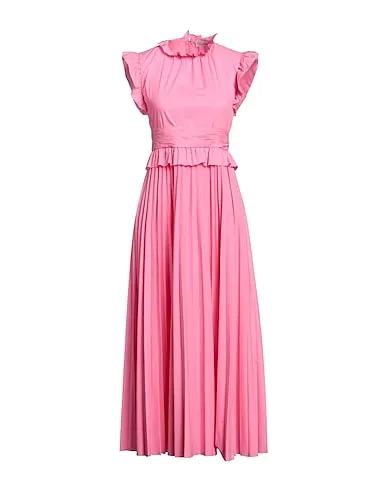Pink Poplin Long dress