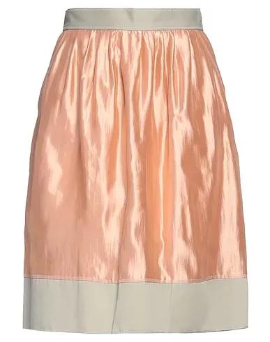 Pink Satin Mini skirt